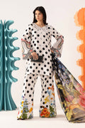 3 Piece Unstitched Embroidered Lawn Suit
